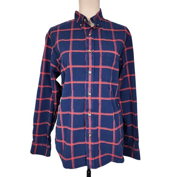 Old Navy Large Plaid Button Up Shirt - Picture 1 of 4